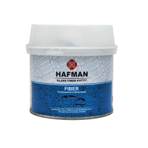 Шпатлевка со стекловолокном Hafman Fiber 1.9 кг с отвердителем